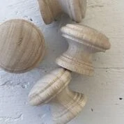 Load image into Gallery viewer, Wooden Knobs 1.25&quot;
